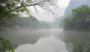 Bamboo Rafting on Taohuajiang River